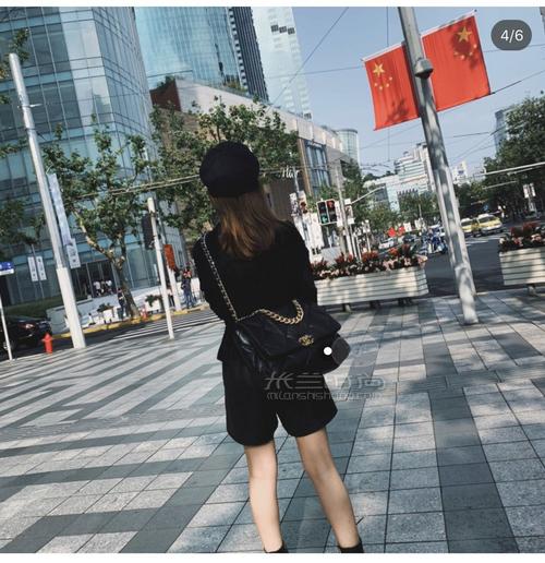 【香奈儿19包】chanel 19bag黑色斜背 大号36cm原厂进口皮