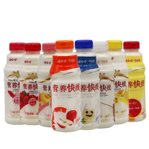 娃哈哈营养快线果味牛奶饮品整箱15瓶早餐奶水果酸奶饮料500ml