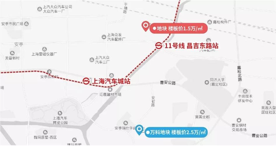 今年倒数第二块宅地出让靠近11号线昌吉东路站楼板价约15500元㎡