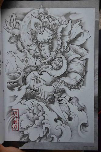 唐门刺青5纹身手稿素材