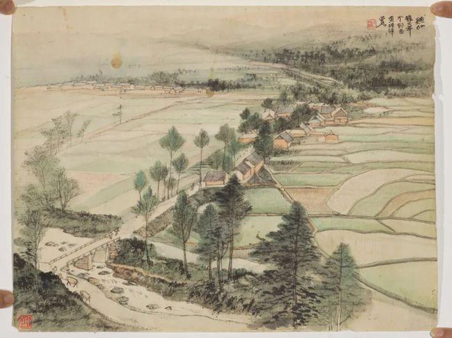 国画周刊徐步何海霞山水写生作品简析