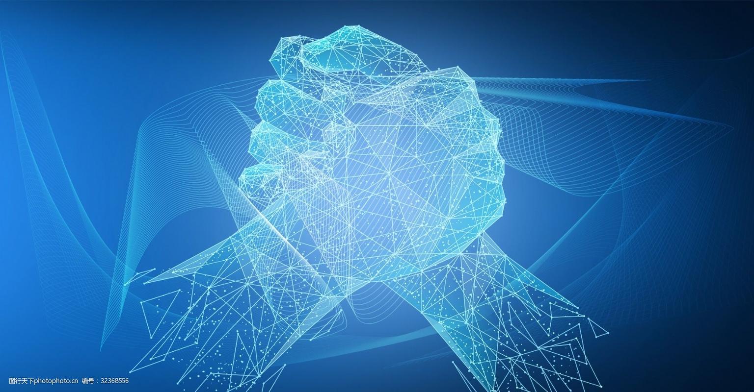 智能科技互联网背景