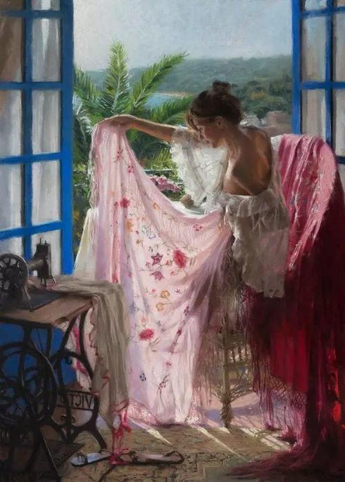 西班牙画家女人体油画,美到感动