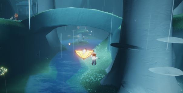 光遇荧光森林冥想及荧光小菇地图地点位置介绍 光遇荧光小菇恢复能量