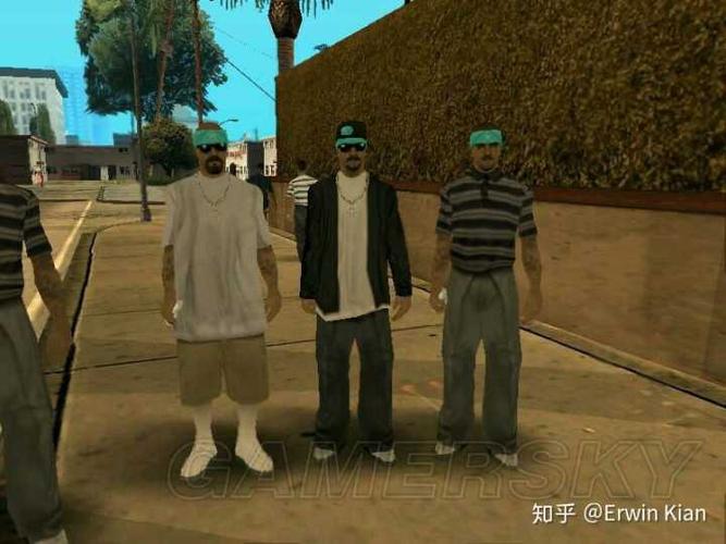 侠盗猎车手圣安地列斯有哪些黑帮,分别是什么样子的?最好有图片?