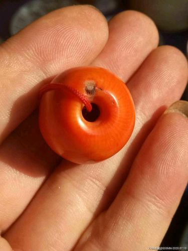 清代老珊瑚珠子