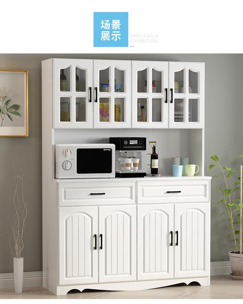 备餐柜餐边桌欧式厨房餐边柜简约碗柜简易储物柜客厅柜子餐厅茶水柜多