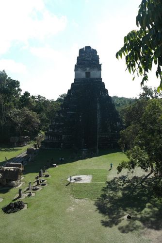中美之危地马拉蒂卡尔玛雅遗址tikal