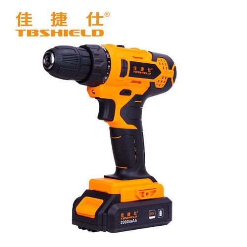 佳捷仕电动工具 金指数佳捷仕j01-20v双速电动锂电钻家用充电钻多