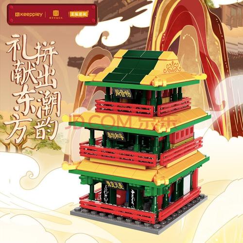 故宫模型太和殿乐高小颗粒拼装玩具中国风古代建筑迷你角楼儿童礼物