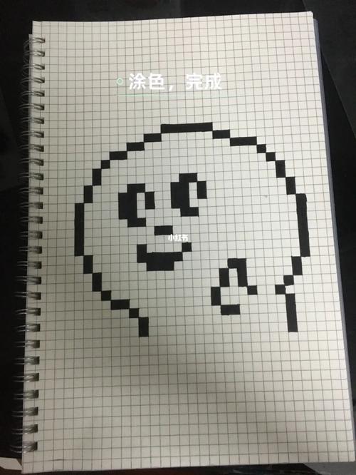 表情包&网格画_网格画_表情包_记号笔_素材_表情包