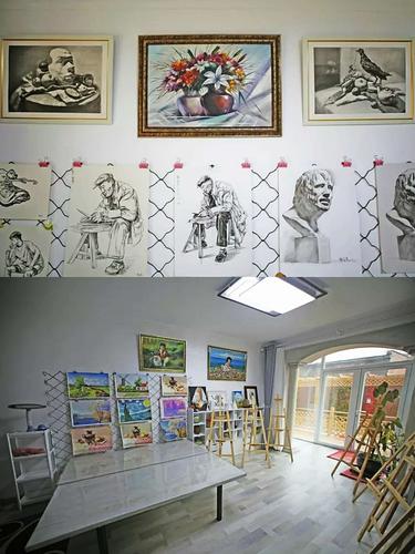 【艺彩泓画室】私人设计订制各款高档纯手绘油画精品!