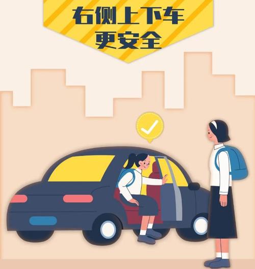 【知危险 会避险】中小学生必知的交通安全常识--右侧上下车更安全