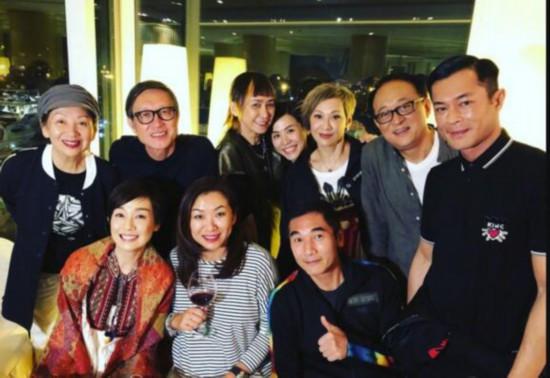 原标题:古天乐宣萱同框为刘伟强庆生 俊男美女一展冻龄魅力  4月8