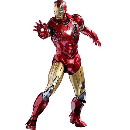 hottoysht漫威复仇者联盟3钢铁侠手办模型玩具七夕节mk6参数