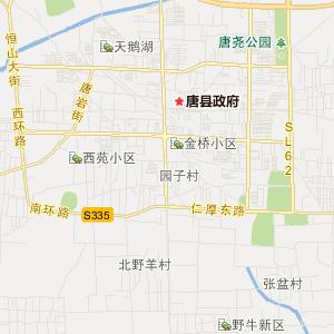 保定市唐县地图