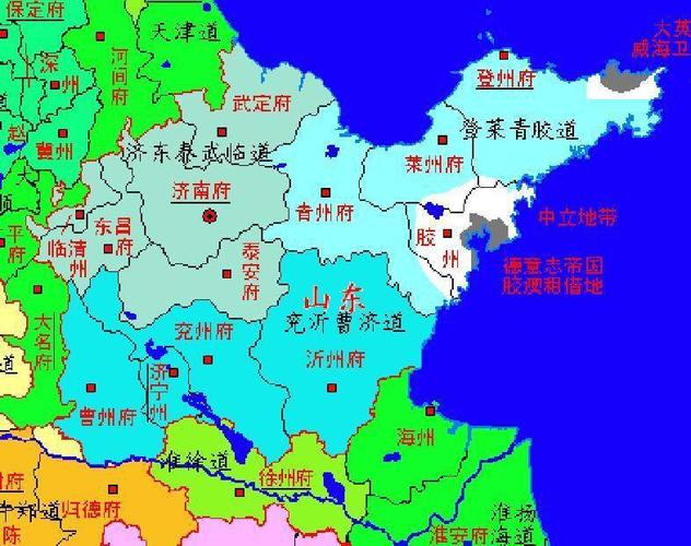 清朝行政区中, 省,道,府,州,县之间是什么关系?