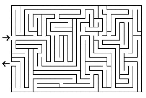 你要多久才能走完这座迷宫?计时开始!