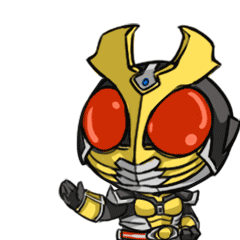 可爱的假面骑士q版表情包