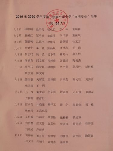 平潭中学举行散学表彰暨寒假安全教育大会