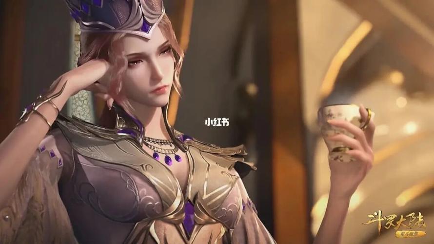 比比东的壁纸来啦_壁纸_素材_壁纸