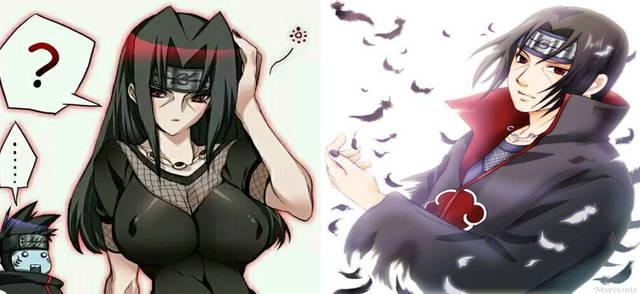 当动漫角色娘化后,总悟清纯可爱,宇智波鼬全网公认最性感