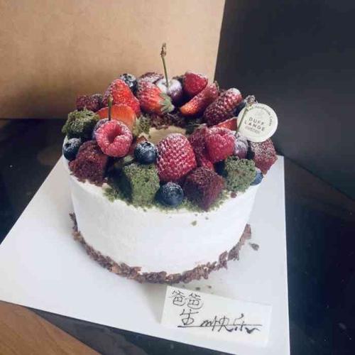 duff lange杜夫朗格蛋糕-"克里斯提娜心形线,好像是叫这个,微信定的.