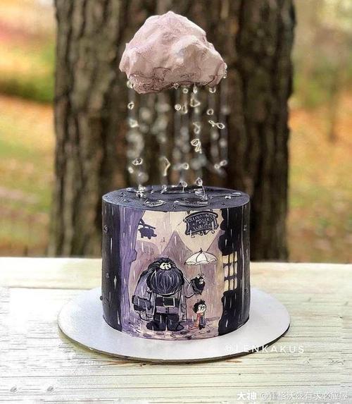 哈利波特主题蛋糕.