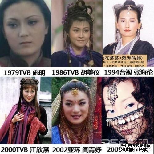 新倚天屠龙记金花婆婆扮演者是谁 四版紫衫龙王盘点