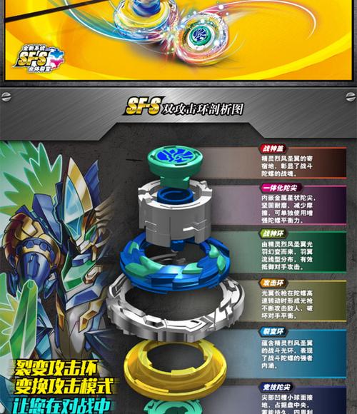 奥迪双钻陀螺飓风战魂3竞技系列烈风圣翼赤炼狂刀极地