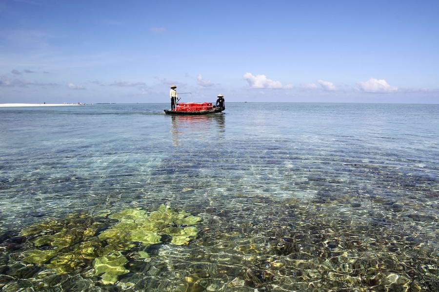 富饶的西沙群岛是个可爱的地方