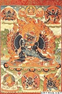 密宗本尊大威德金刚像