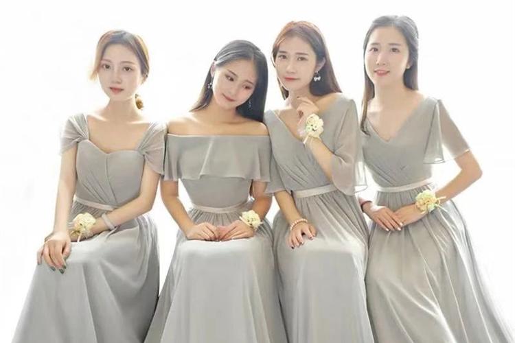 伴娘穿什么颜色的衣服 莫兰迪色系伴娘服优雅又高级