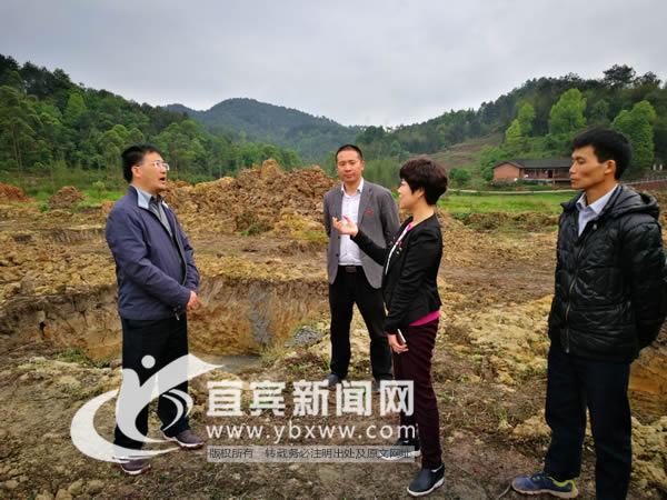 上坝村调研指导脱贫攻坚和产业发展,复兴镇党委书记周莉,政府镇长任