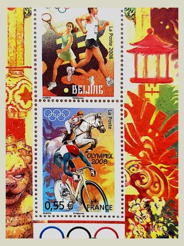 9193法国邮票|2008北京奥运会纪念邮票_奥运会_邮票_夏天去哪玩