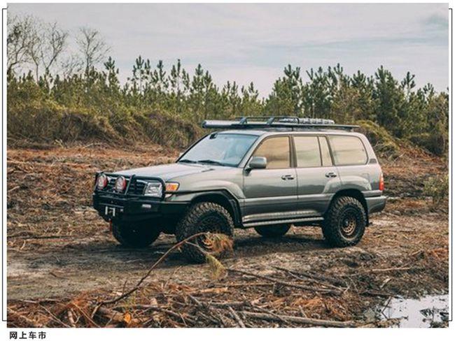 丰田经典兰德酷路泽改装版!换装竞技杠/搭4.7l v8