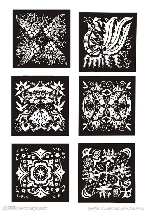 苗族花纹花样图片