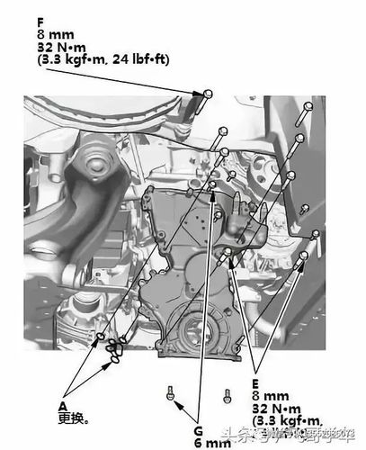 本田l15b2|r18z7发动机正时链条安装及其安装方法