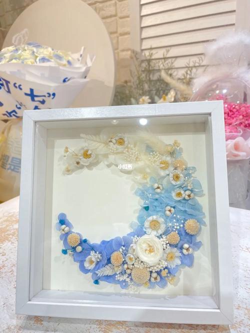 定制永生花 干花相框_相框_永生花_干花_建设路攻略_花艺_摆件_成都