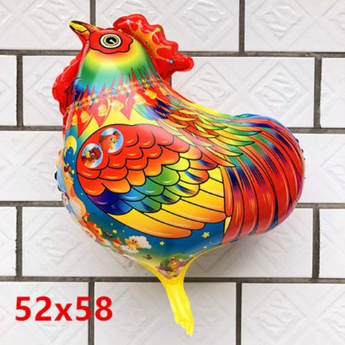 气球小黄鸭大黄大公鸡小鸡小鸭太空球飘空气混搭气球