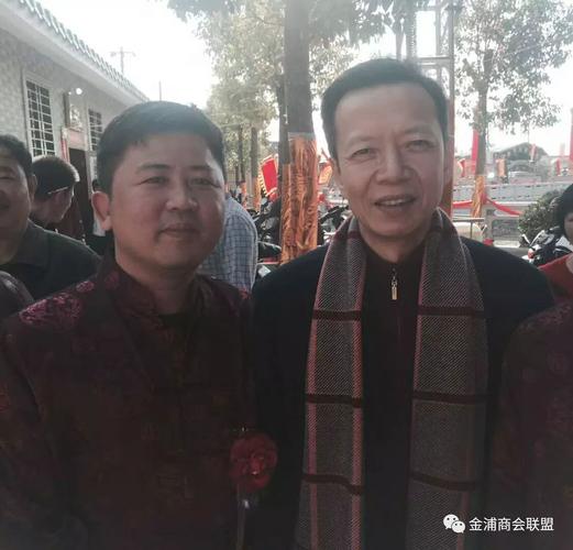 热闹,今天梅花太祖祠朝盛堂晋主庆典仪式,许友文都