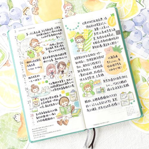 hoboweeks | 日常手帐 | 春天的手帐_手帐_春天去哪玩