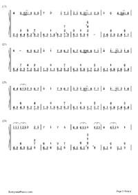 k歌之王钢琴谱档(五线谱,双手简谱,数位谱,midi,pdf)
