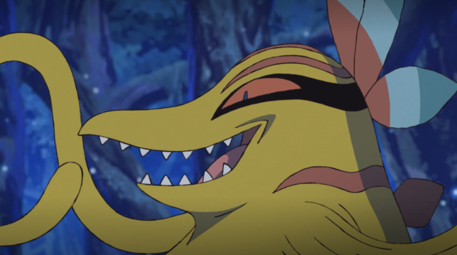 数码宝贝世界中存在着诸如大便兽,鼻涕兽这样一排泄物作为名字的杂鱼