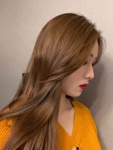 施华寇泡沫染发剂 奶油浅咖色 超显白!