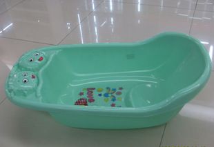 生活无忧馆★塑料浴盆a003双头喜羊羊卡通浴盆儿童婴儿豪华浴盆