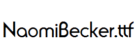 naomibecker.ttf