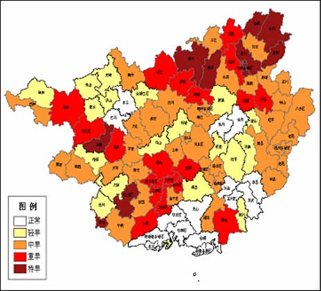 调查:广西干旱未波及百姓餐桌 菜价逐渐回落