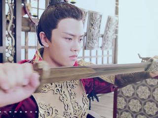 大唐荣耀任嘉伦帅气剧照壁纸