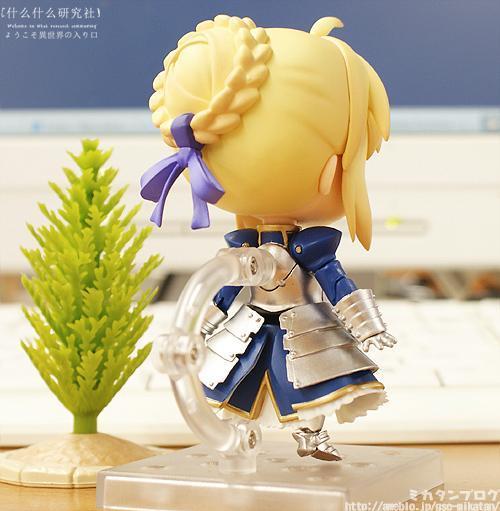 日版gsc命运长夜fate/stay★saber塞巴 蓝甲 粘土人 q版手办 现货